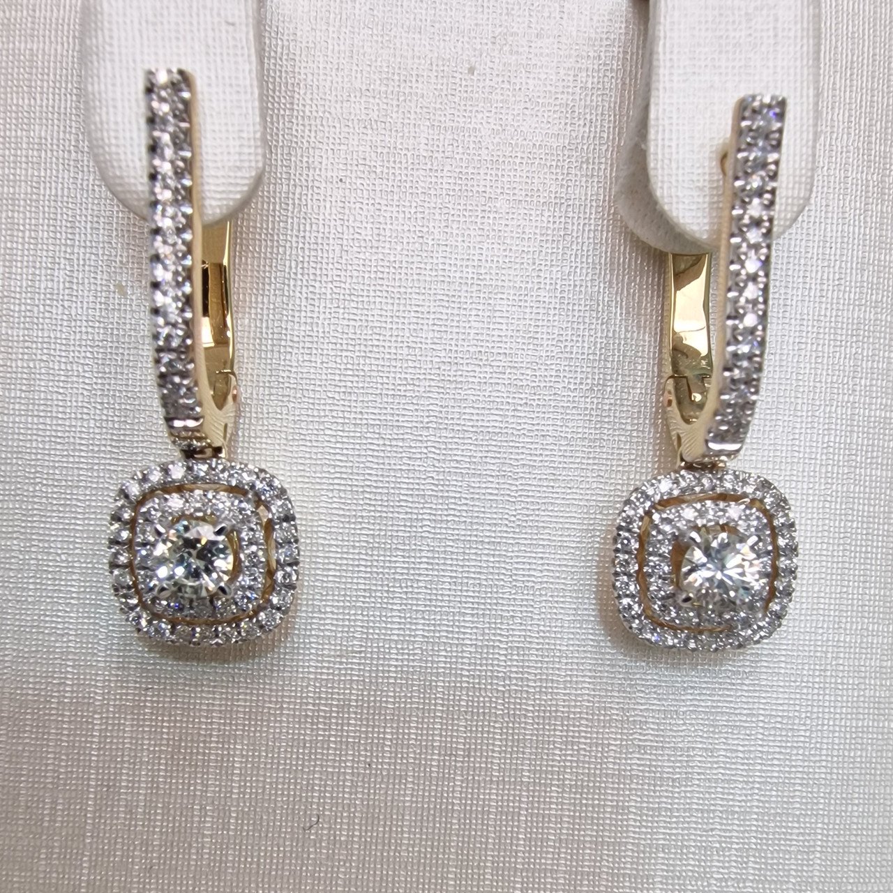 Серьги Deimantas 104962187 6,15гр 1,26ct. купить,NaN