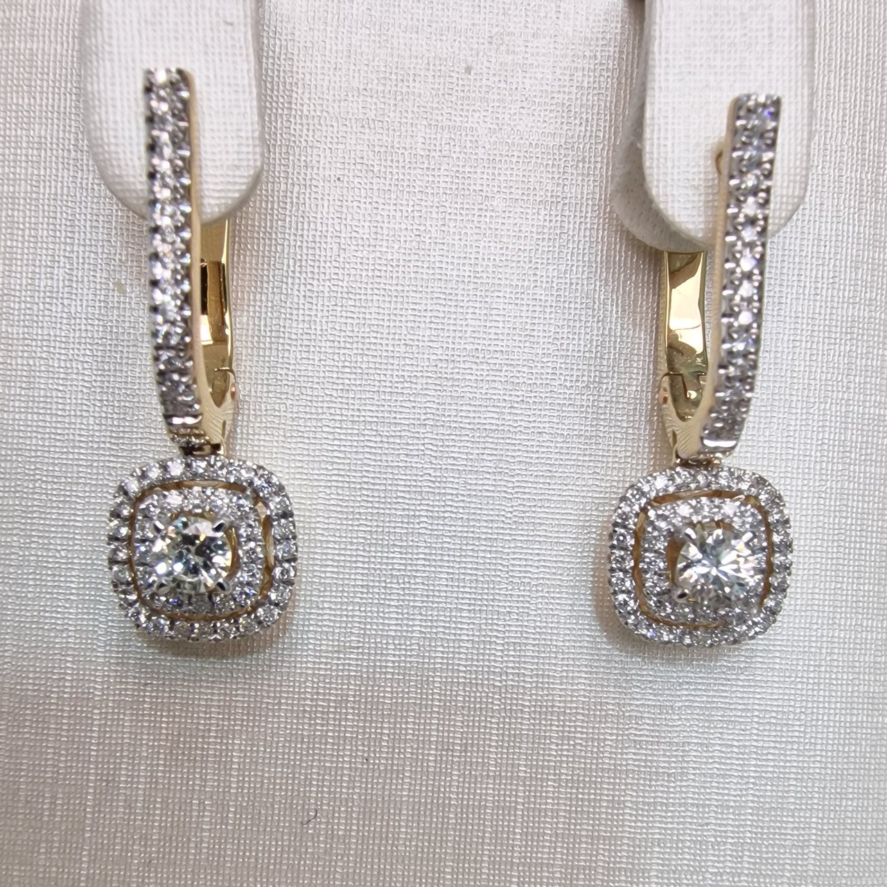 Серьги Deimantas 104962187 6,15гр 1,26ct. купить,NaN