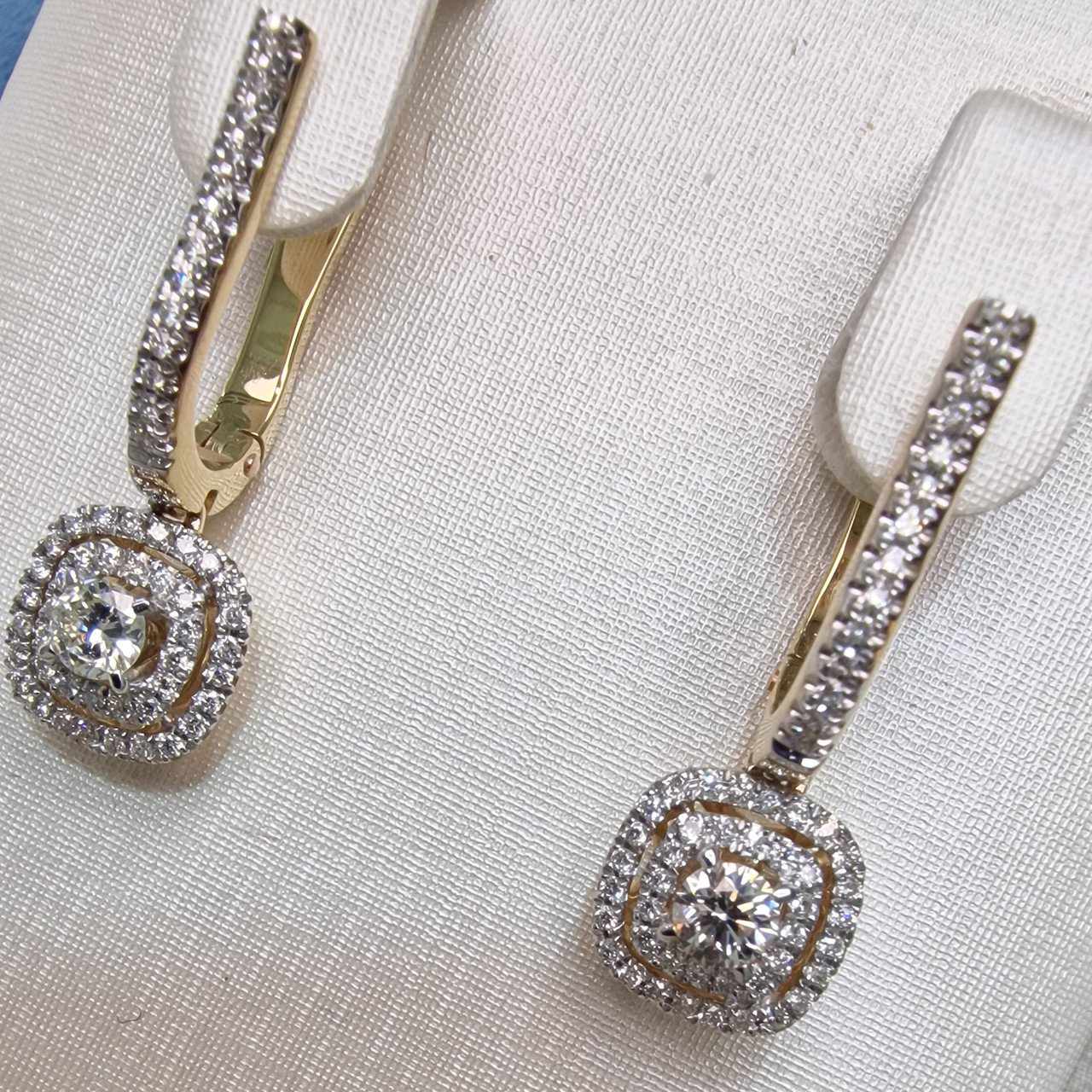 Серьги Deimantas 104962187 6,15гр 1,26ct. купить,NaN