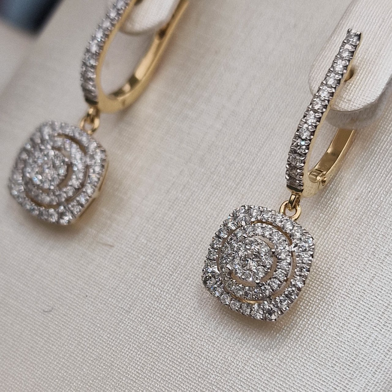 Серьги Deimantas 104962168 4,43гр 0,90ct. купить,NaN