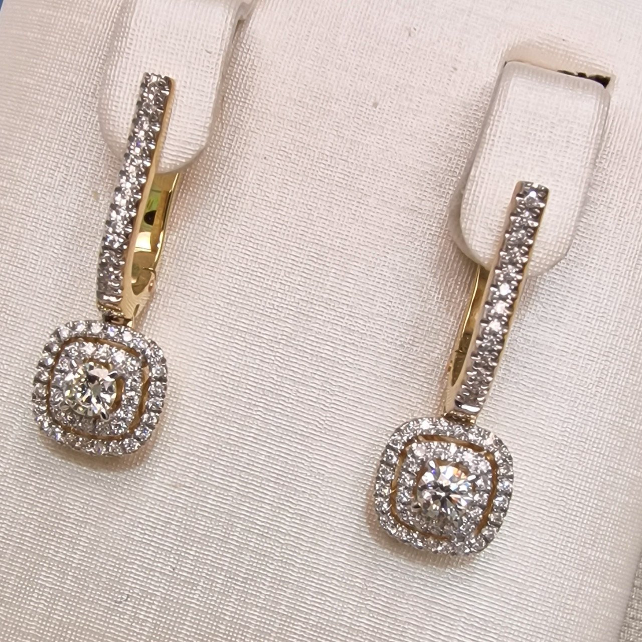 Серьги Deimantas 104962187 6,15гр 1,26ct. купить,NaN