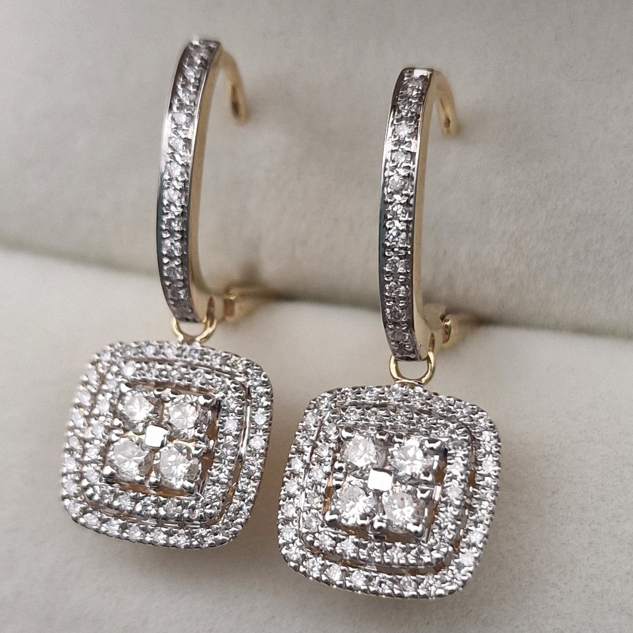 Серьги Deimantas 104962226 5,31гр 1,02ct. купить,NaN