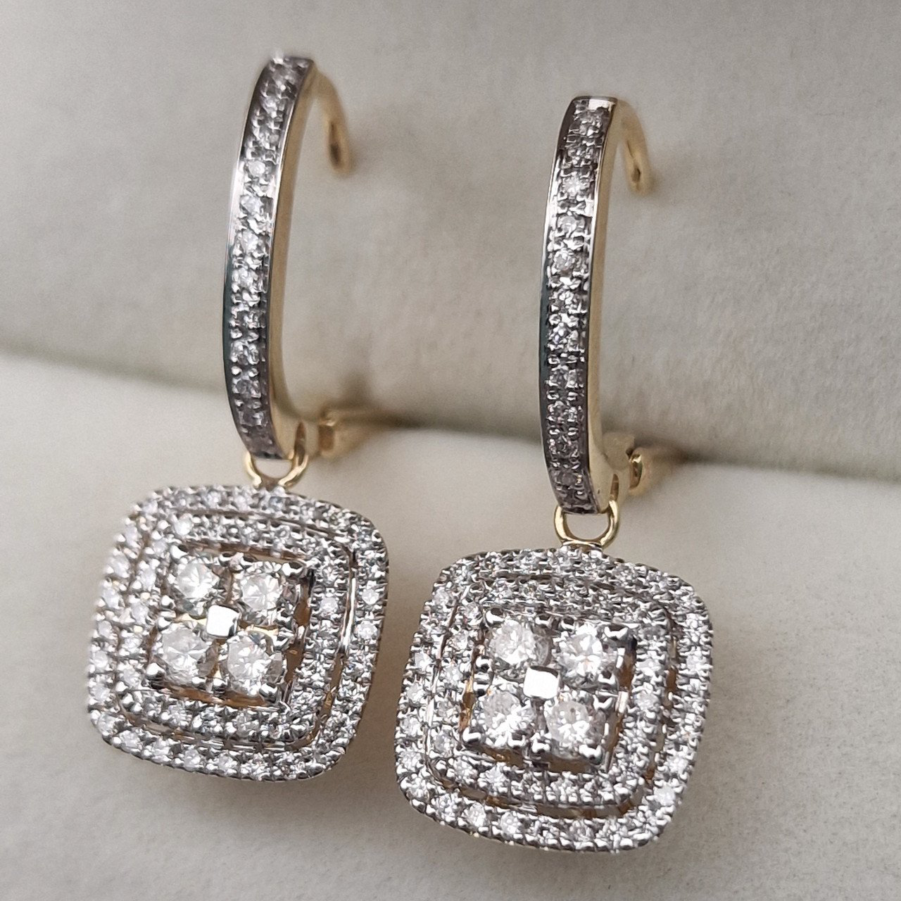Серьги Deimantas 104962226 5,31гр 1,02ct. купить,NaN