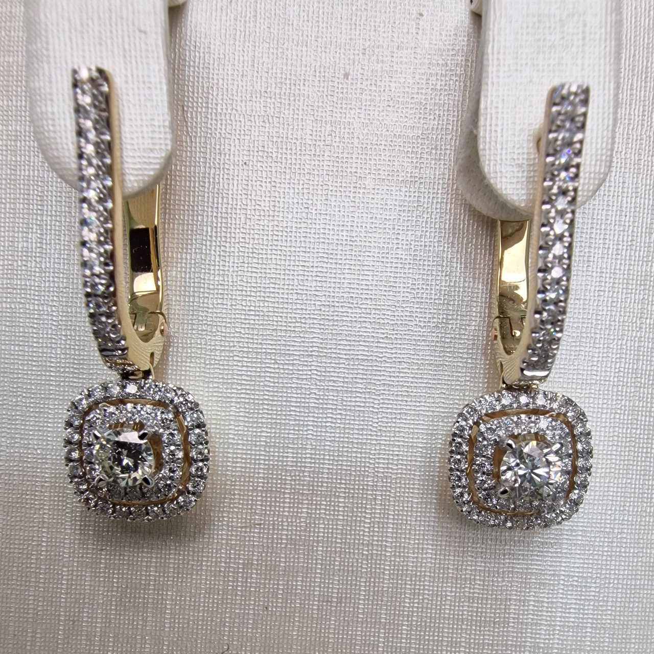 Серьги Deimantas 104962187 6,15гр 1,26ct. купить,NaN