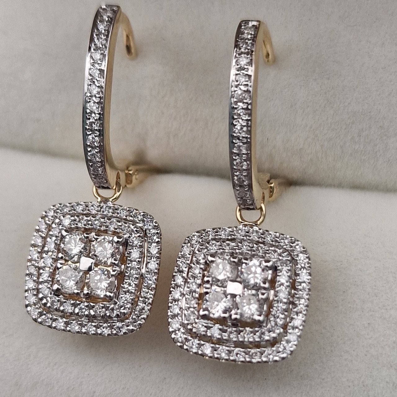 Серьги Deimantas 104962226 5,31гр 1,02ct. купить,NaN