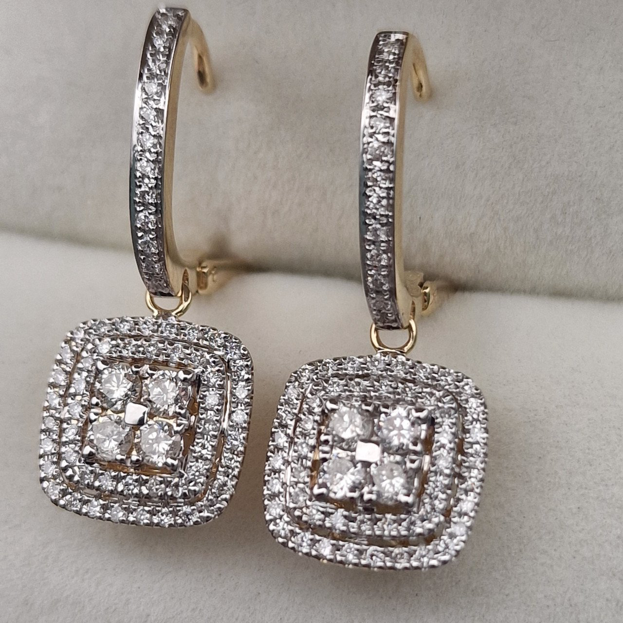 Серьги Deimantas 104962226 5,31гр 1,02ct. купить,NaN