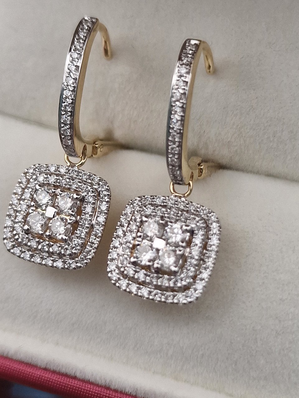 Серьги Deimantas 104962226 5,31гр 1,02ct. купить,NaN