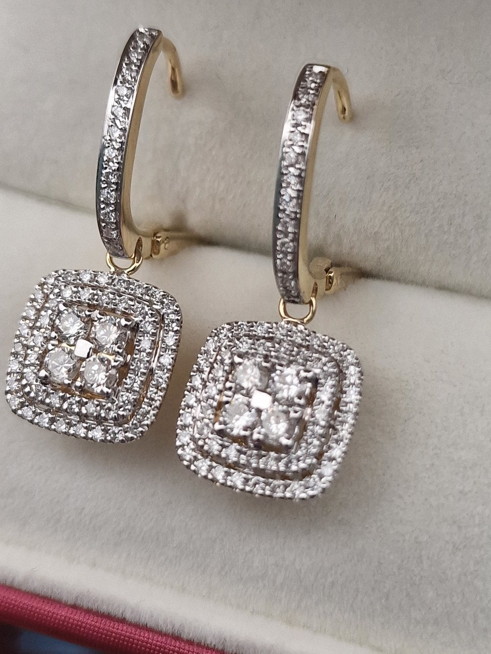 Серьги Deimantas 104962226 5,31гр 1,02ct. купить,NaN