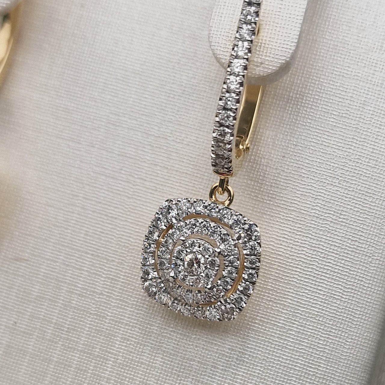 Серьги Deimantas 104962168 4,43гр 0,90ct. купить,NaN