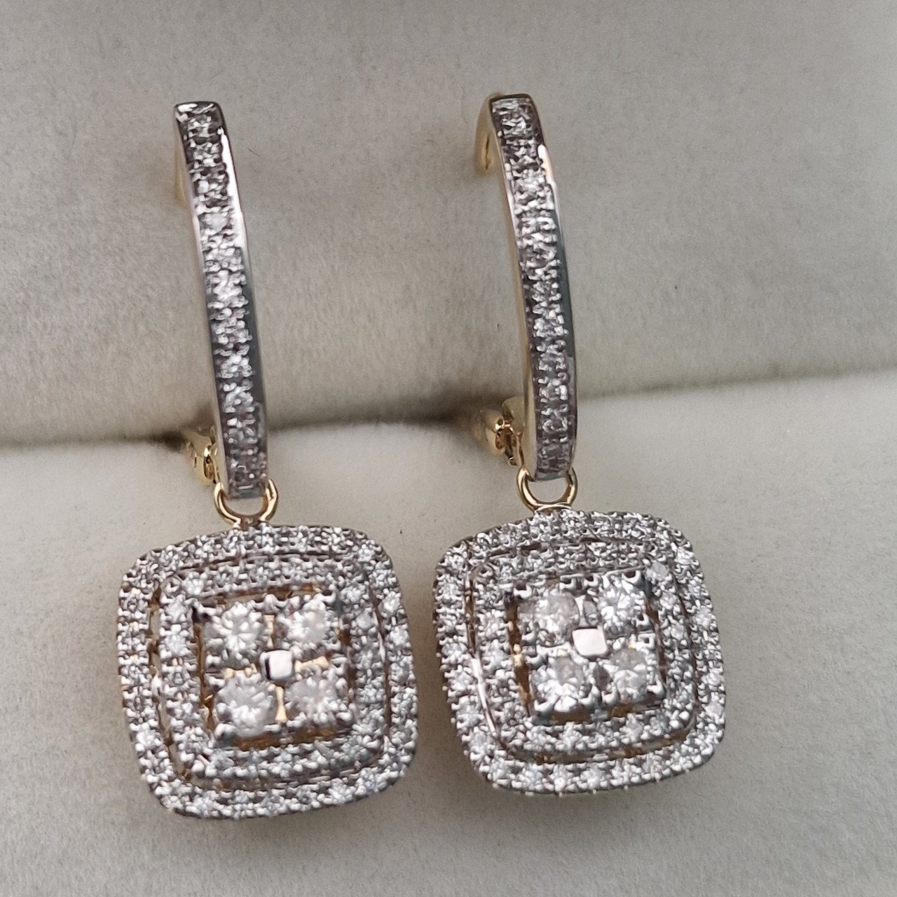 Серьги Deimantas 104962226 5,31гр 1,02ct. купить,NaN