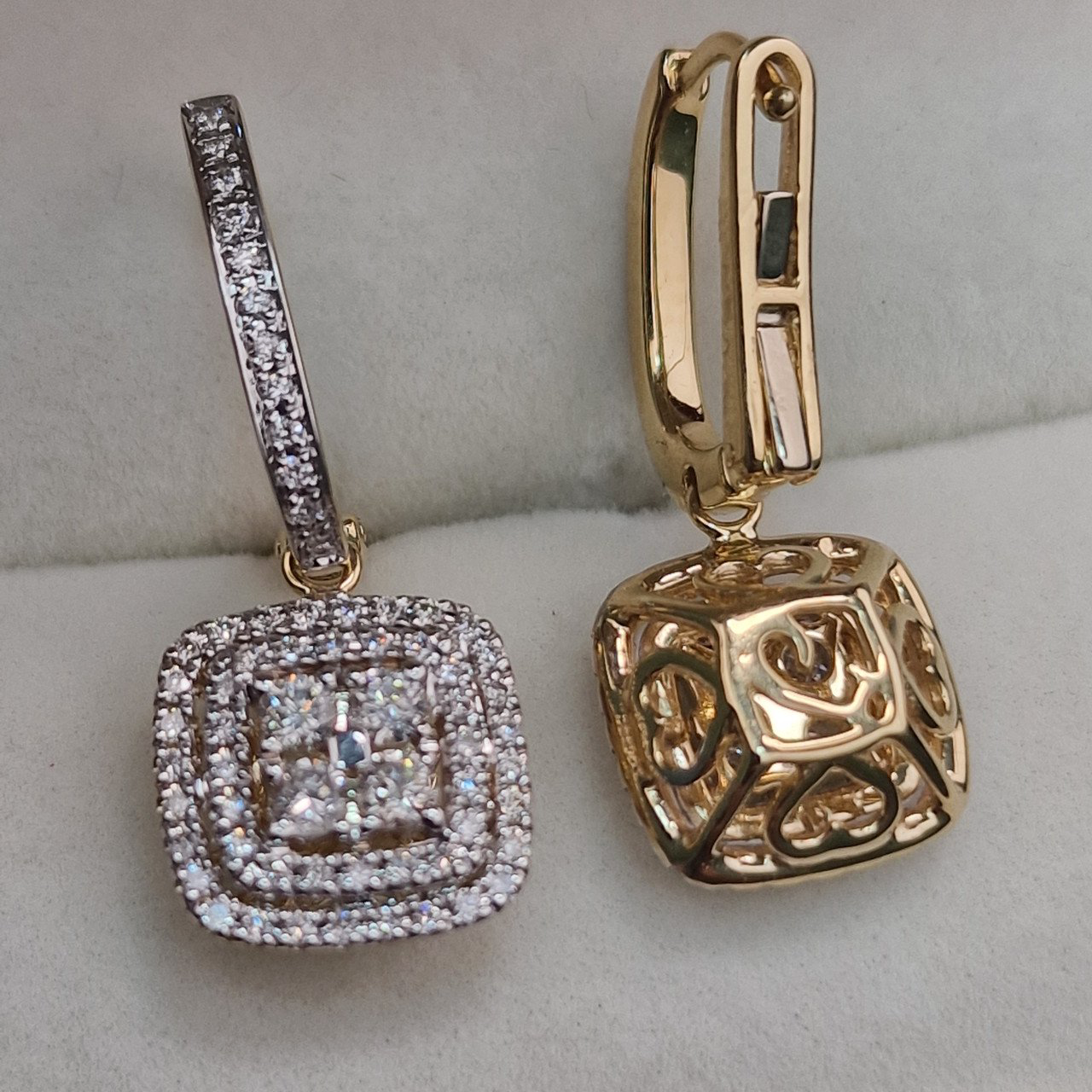 Серьги Deimantas 104962226 5,31гр 1,02ct. купить,NaN