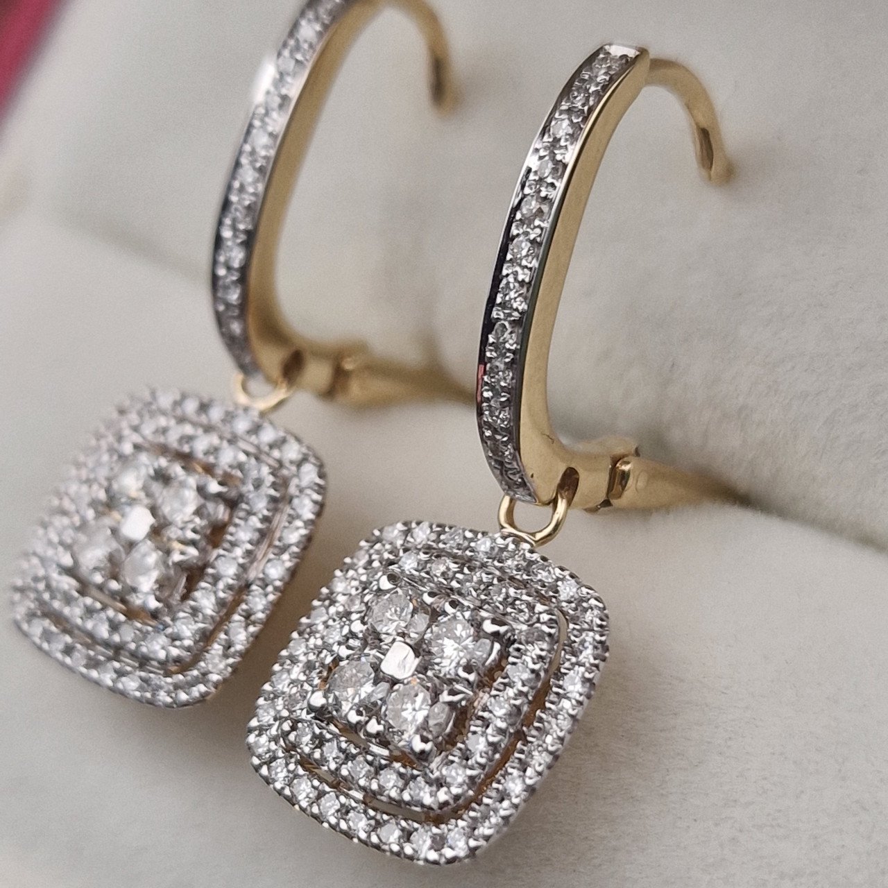 Серьги Deimantas 104962226 5,31гр 1,02ct. купить,NaN