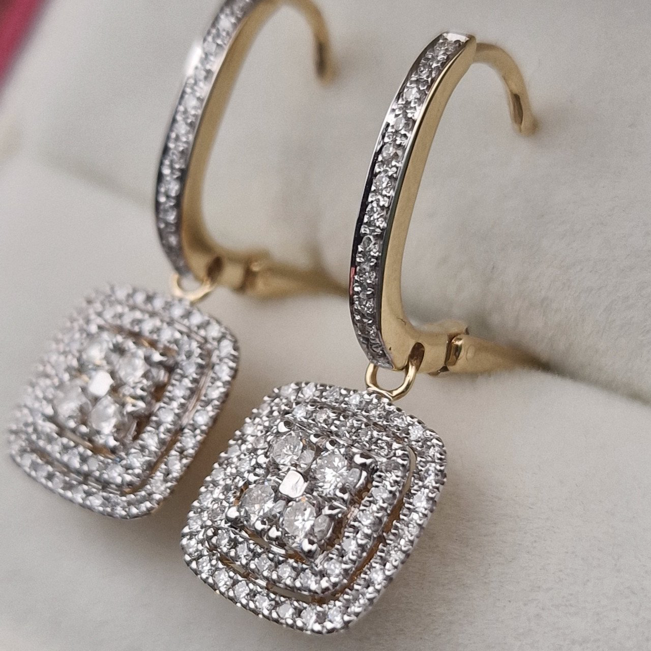 Серьги Deimantas 104962226 5,31гр 1,02ct. купить,NaN