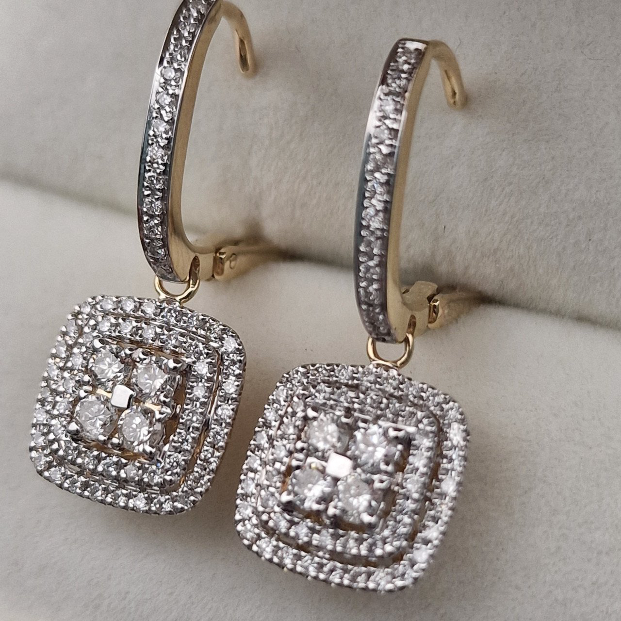 Серьги Deimantas 104962226 5,31гр 1,02ct. купить,NaN