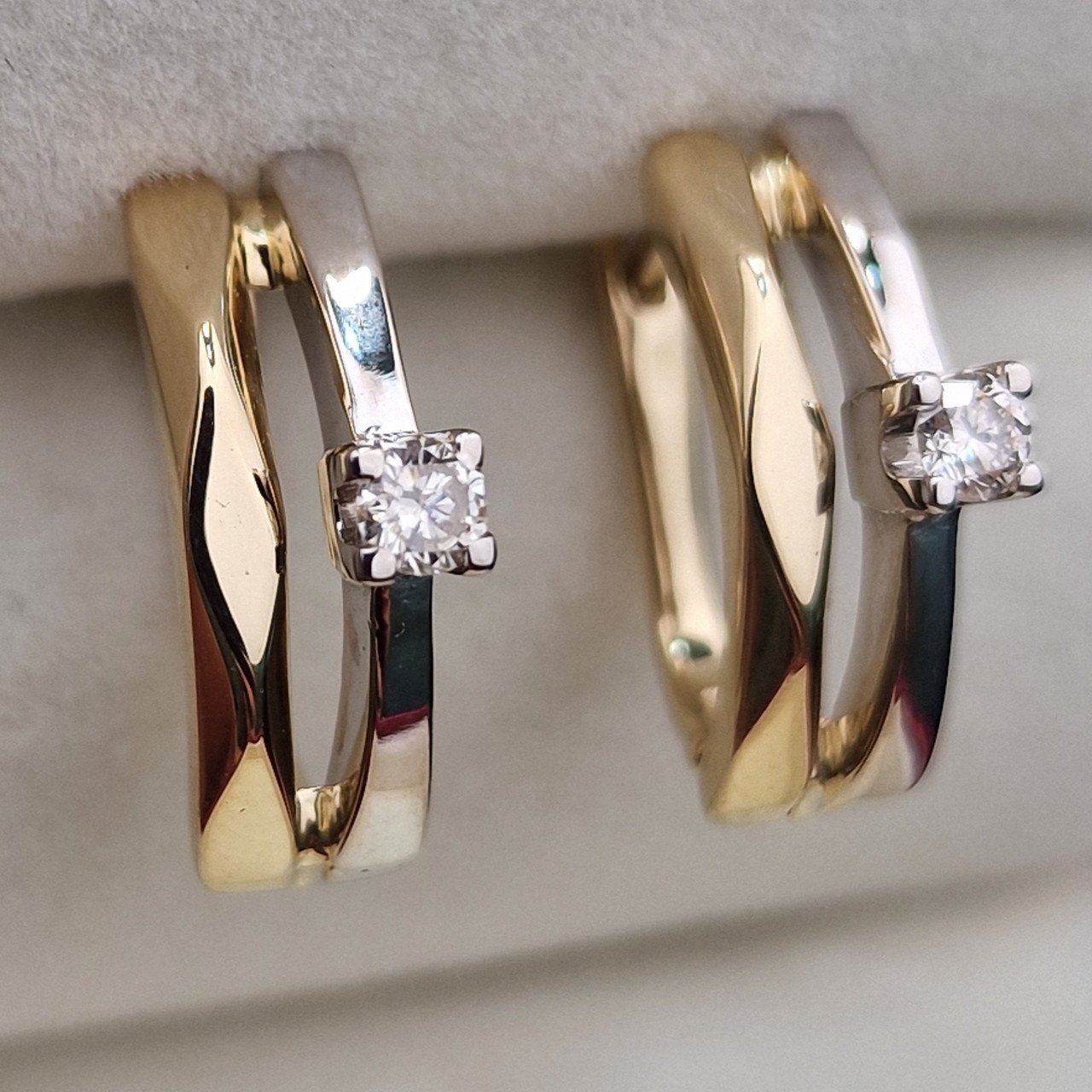 Серьги Deimantas 104591293 4,35гр 0,211ct. купить,NaN