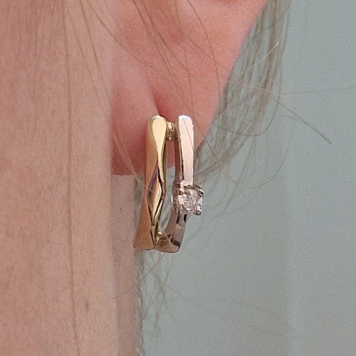 Серьги Deimantas 104591293 4,35гр 0,211ct. купить,NaN