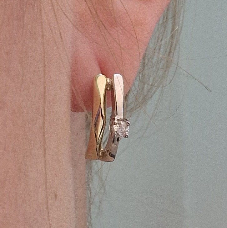 Серьги Deimantas 104591293 4,35гр 0,211ct. купить,NaN
