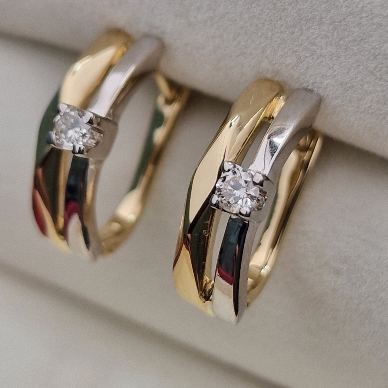 Серьги Deimantas 104591293 4,35гр 0,211ct. купить,NaN