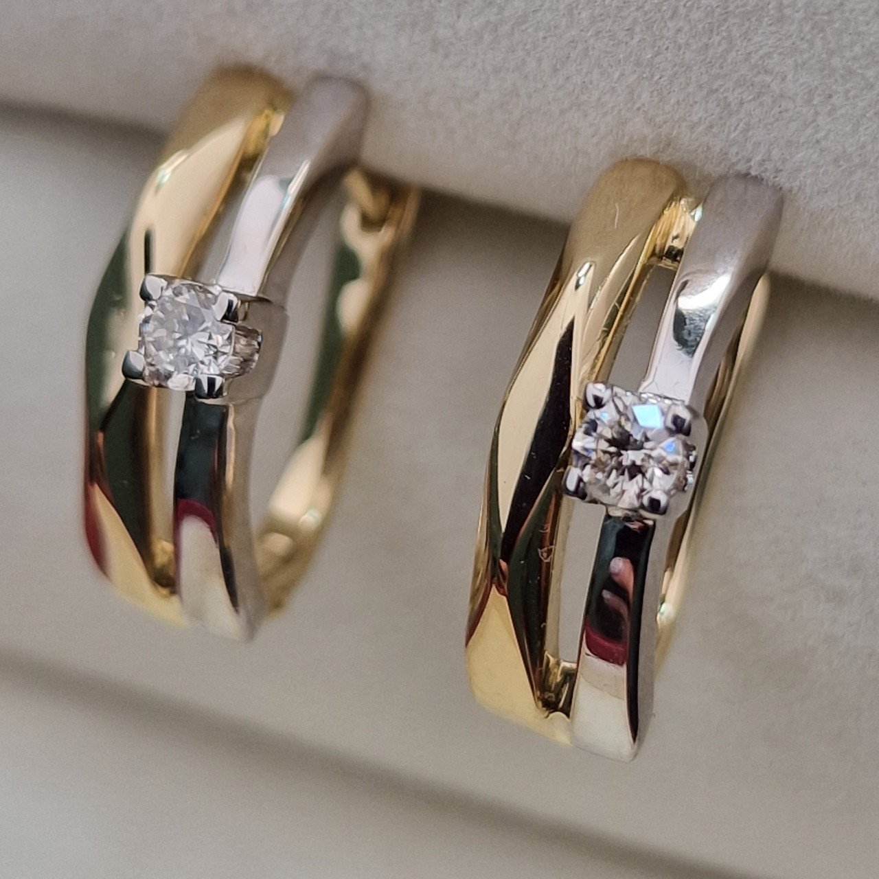 Серьги Deimantas 104591293 4,35гр 0,211ct. купить,NaN