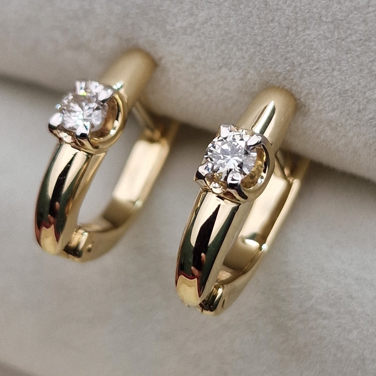 Серьги Deimantas 104590929 2,98гр 0,23ct. купить,NaN