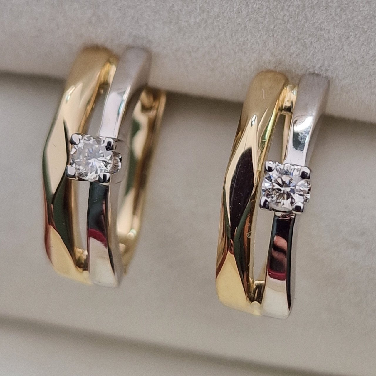 Серьги Deimantas 104591293 4,35гр 0,211ct. купить,NaN