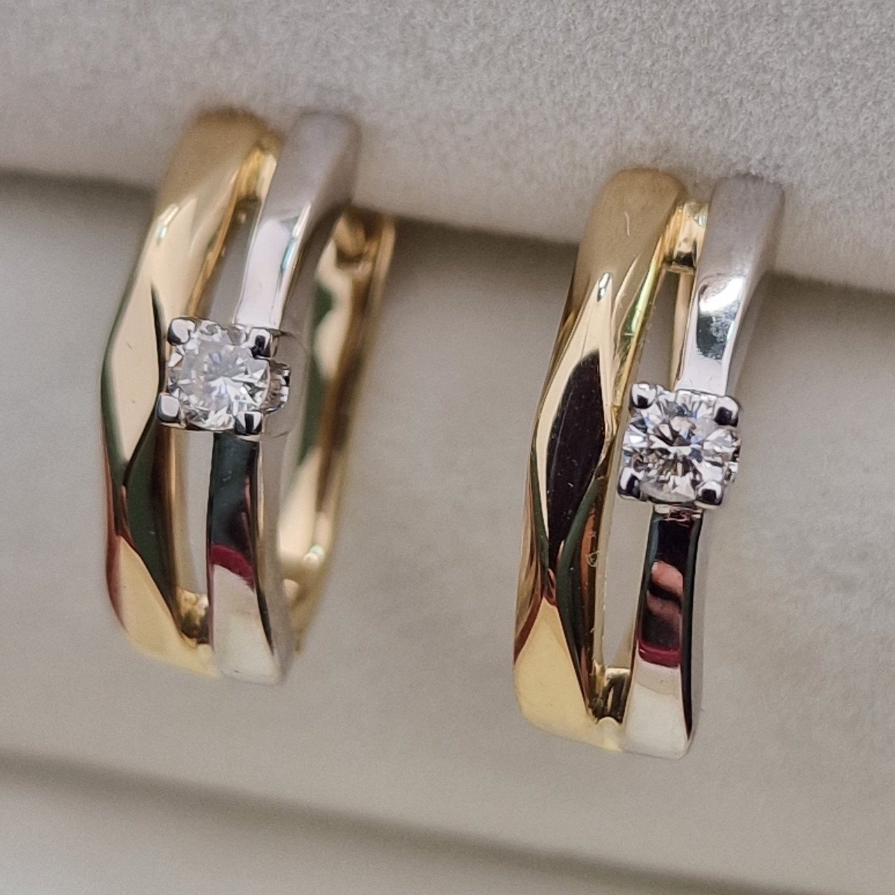 Серьги Deimantas 104591293 4,35гр 0,211ct. купить,NaN