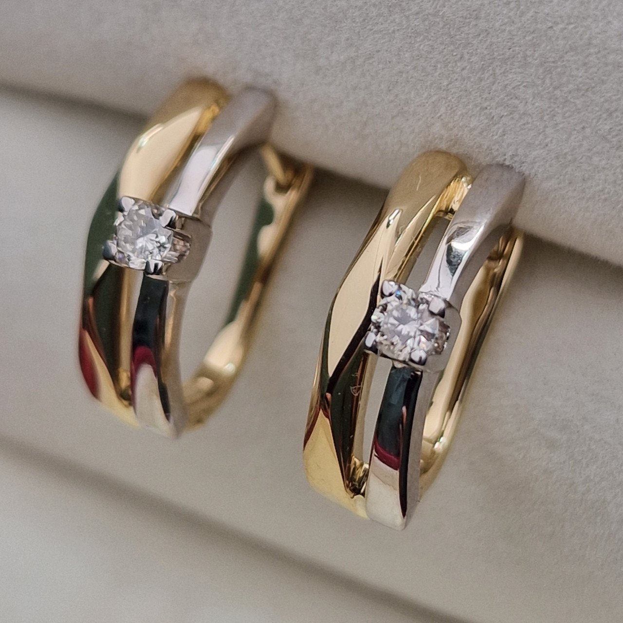 Серьги Deimantas 104591293 4,35гр 0,211ct. купить,NaN