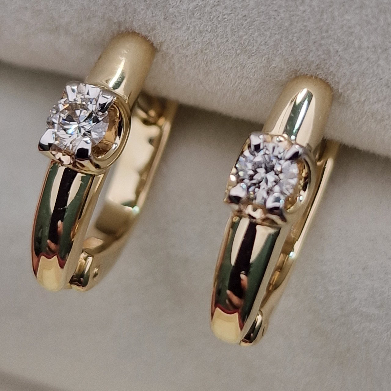 Серьги Deimantas 104590929 2,98гр 0,23ct. купить,NaN