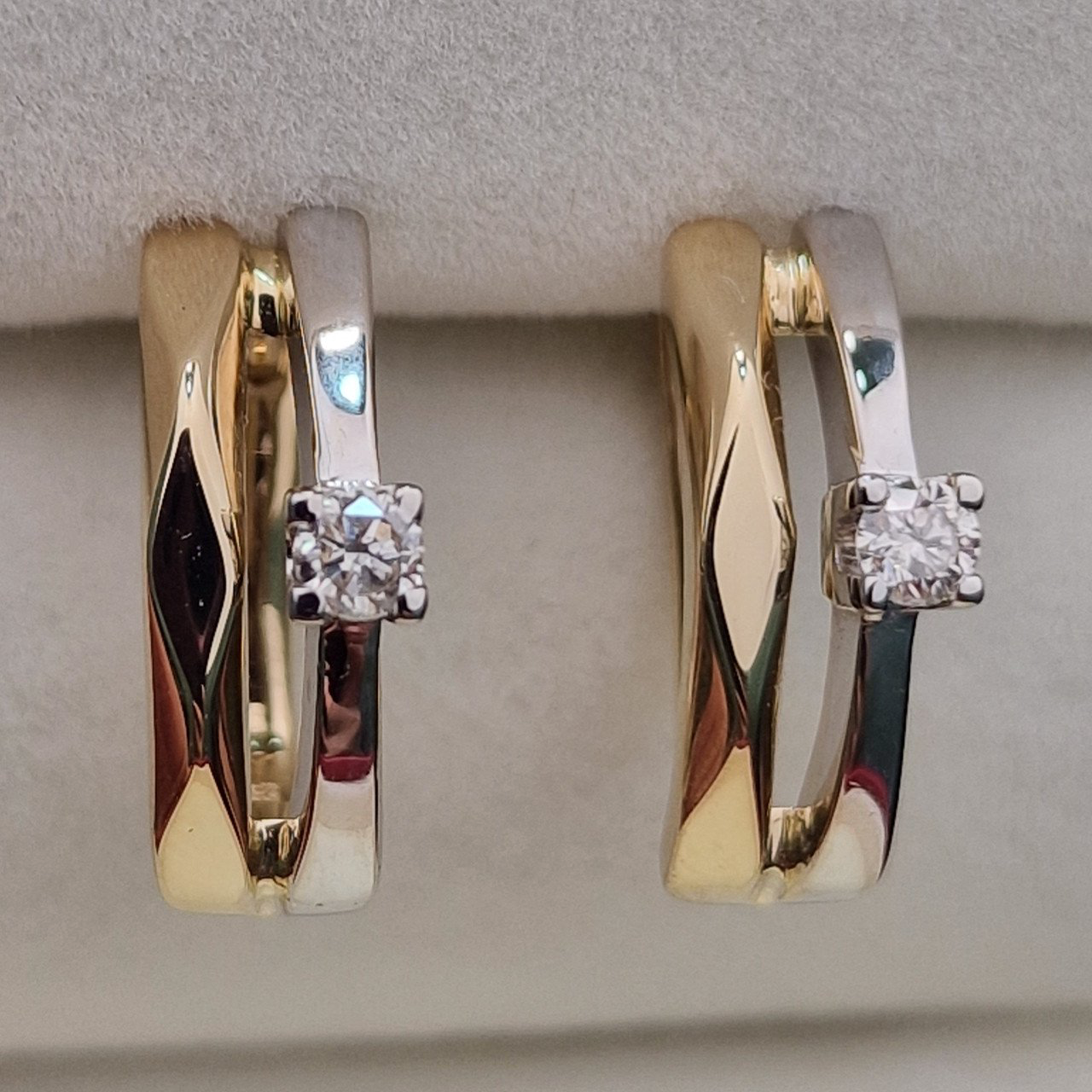 Серьги Deimantas 104591293 4,35гр 0,211ct. купить,NaN