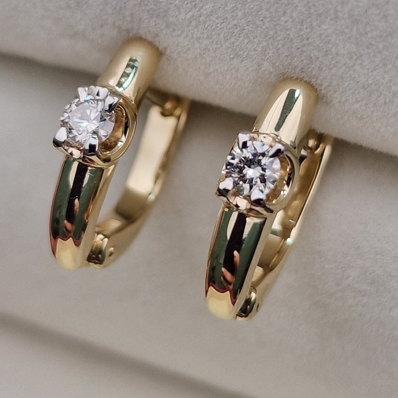 Серьги Deimantas 104590929 2,98гр 0,23ct. купить,NaN
