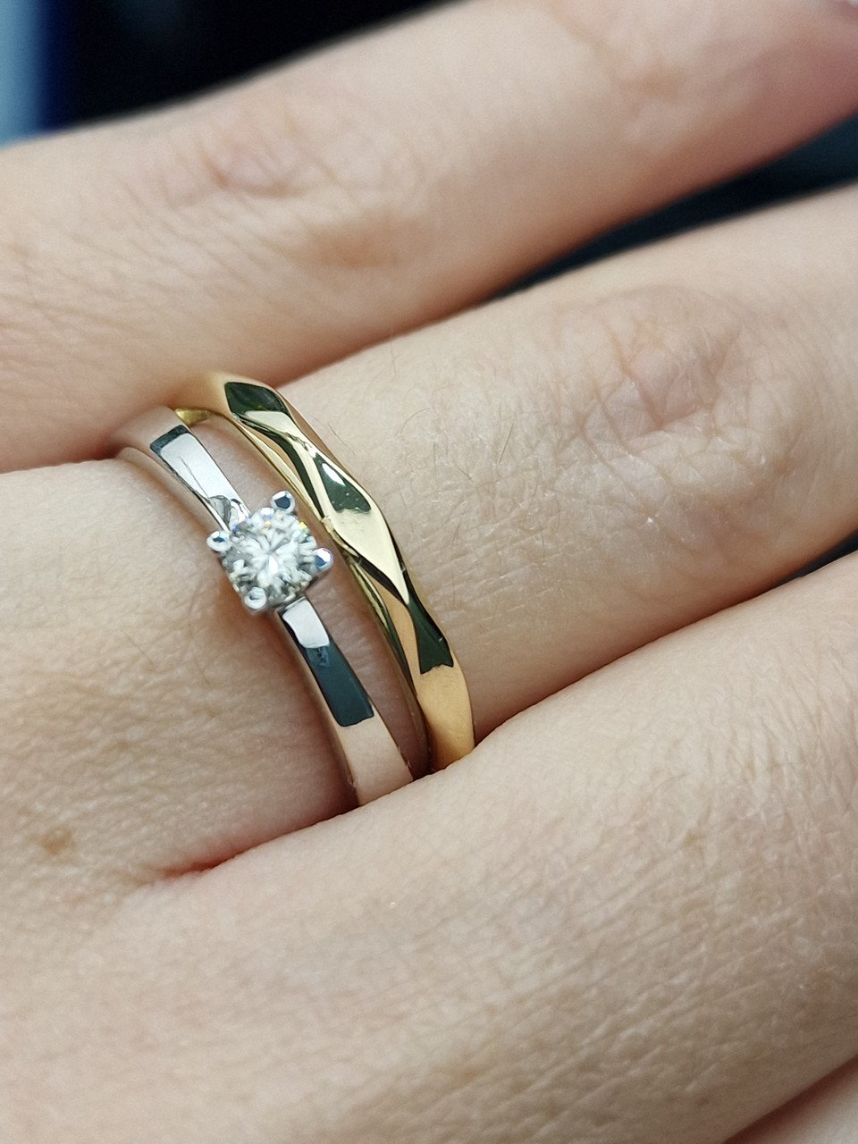 Кольцо Deimantas 104591320 18,5р 3,63гр 0,17ct. купить,NaN