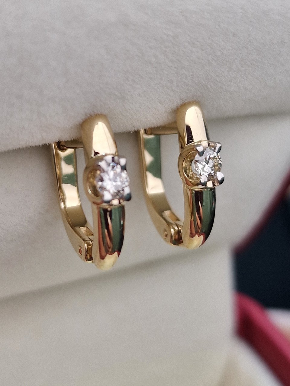 Серьги Deimantas 104590929 2,98гр 0,23ct. купить,NaN