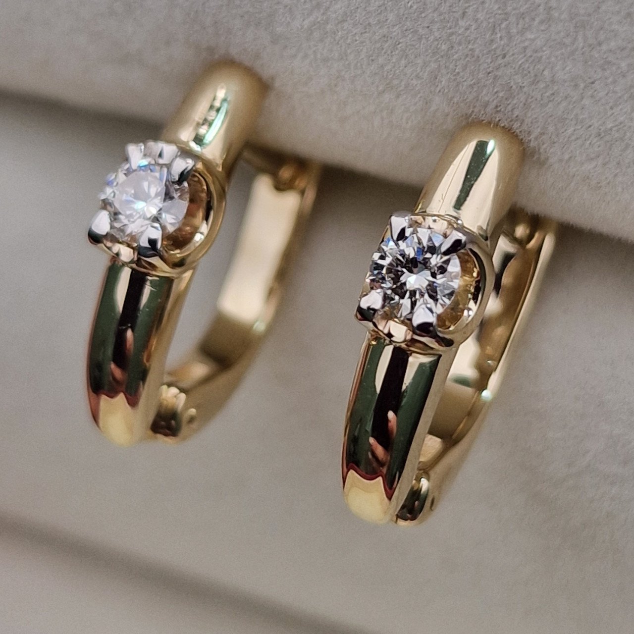 Серьги Deimantas 104590929 2,98гр 0,23ct. купить,NaN