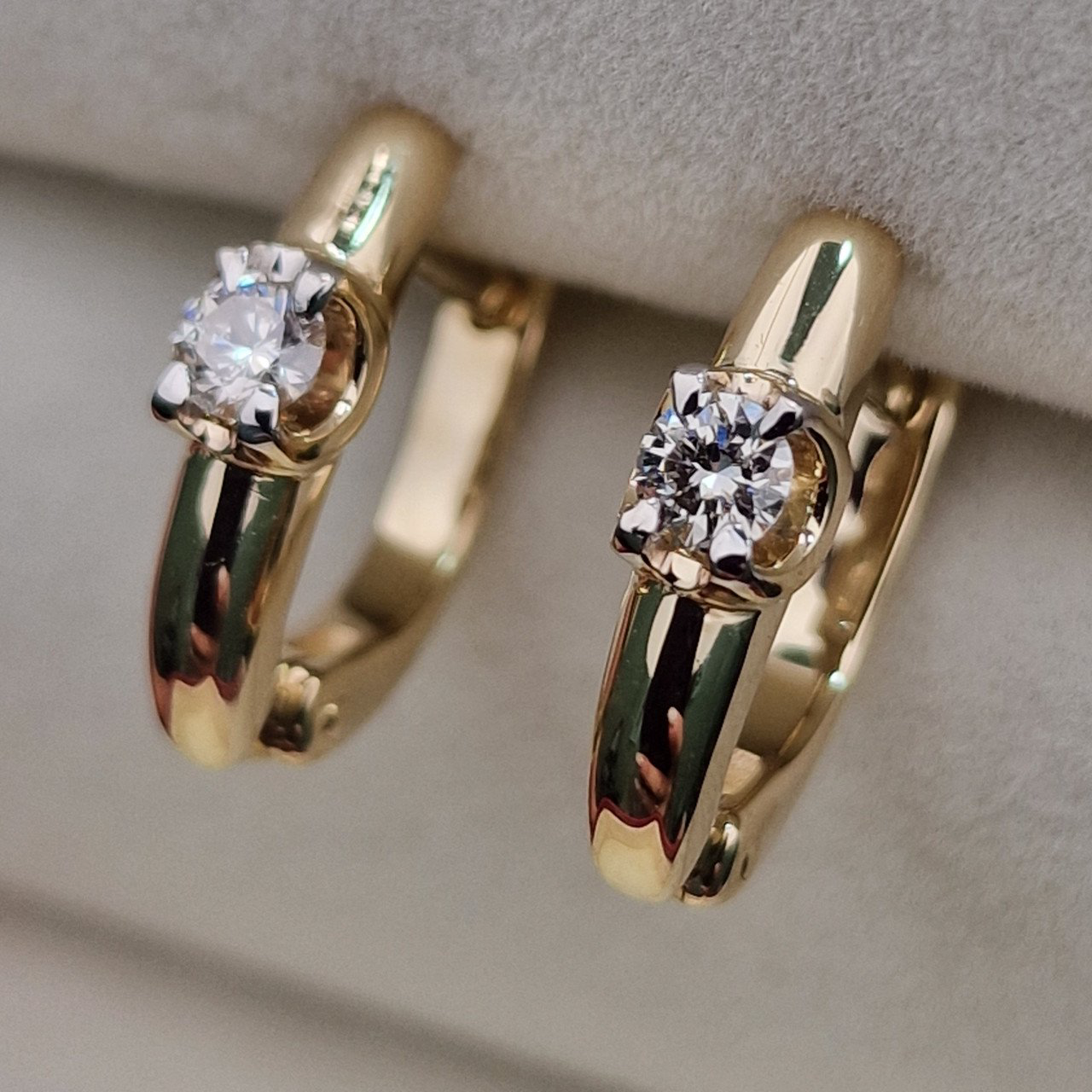 Серьги Deimantas 104590929 2,98гр 0,23ct. купить,NaN