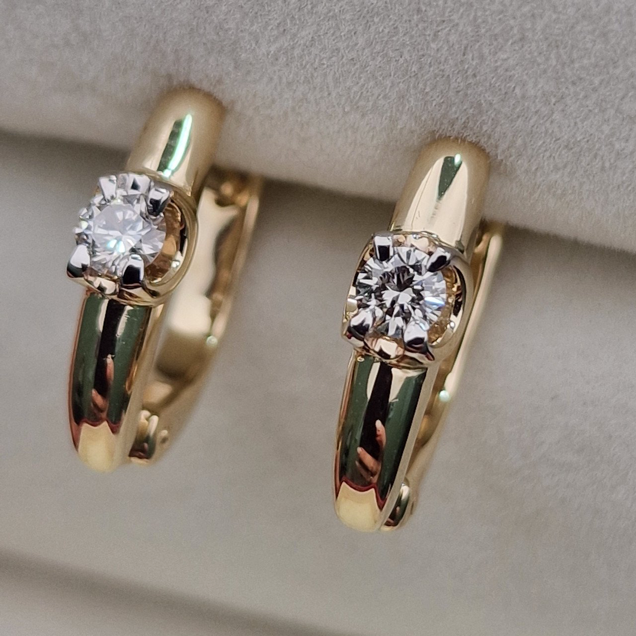 Серьги Deimantas 104590929 2,98гр 0,23ct. купить,NaN