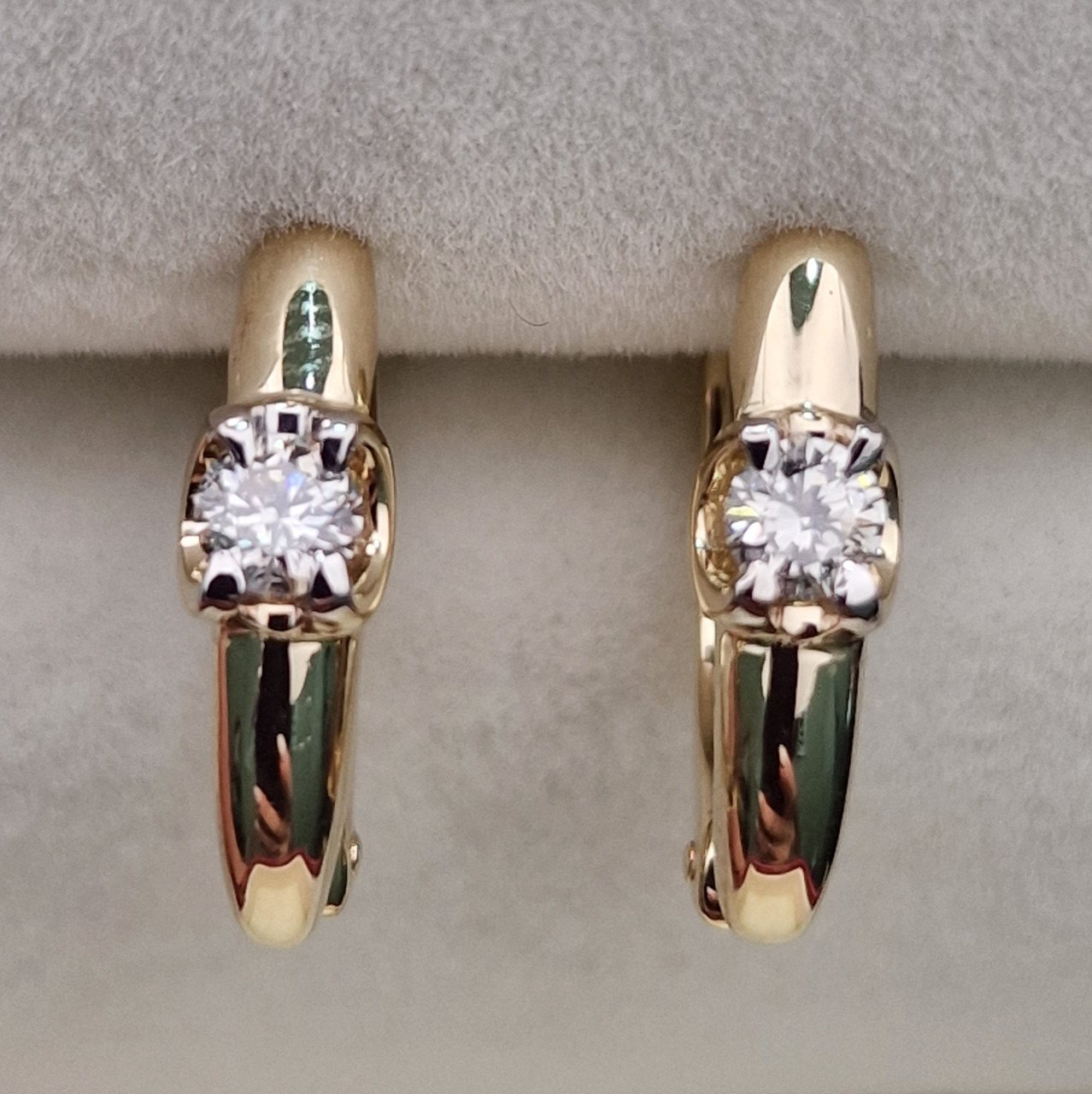 Серьги Deimantas 104590929 2,98гр 0,23ct. купить,NaN