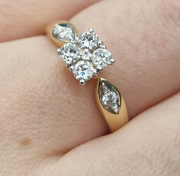 Комплект Deimantas 104988209 0,39ct 0,69ct. купить,NaN