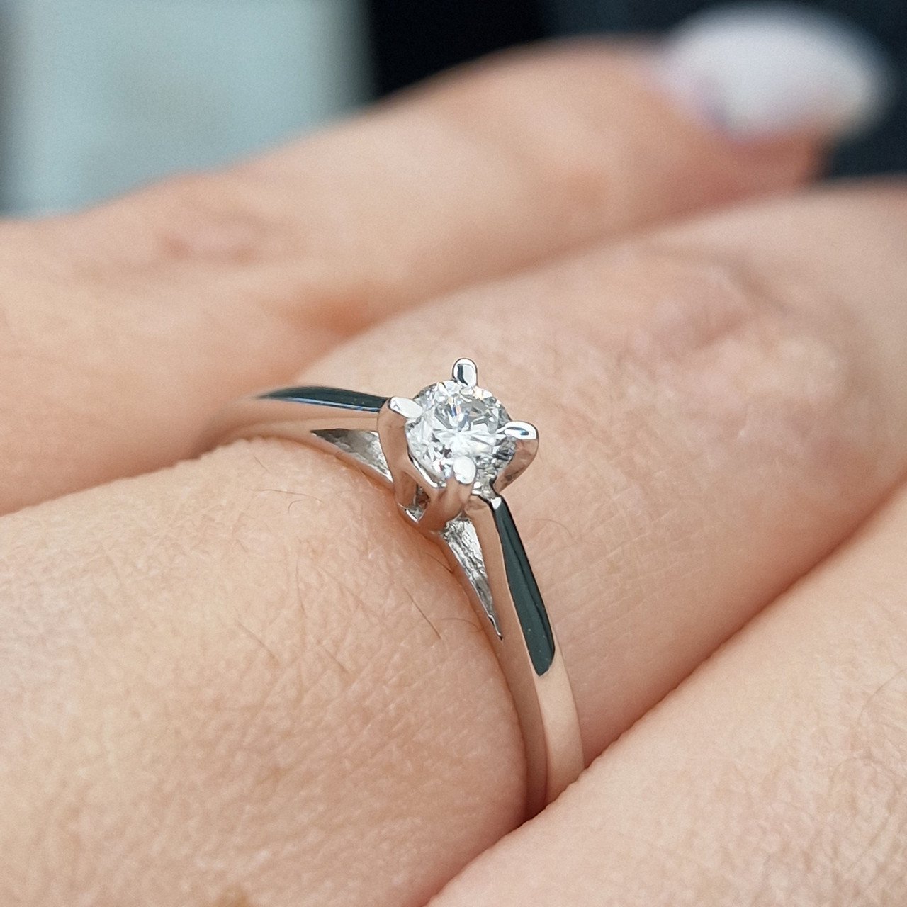 Кольцо Deimantas 104591343 16,5р 1,63гр 0,20ct. купить,NaN