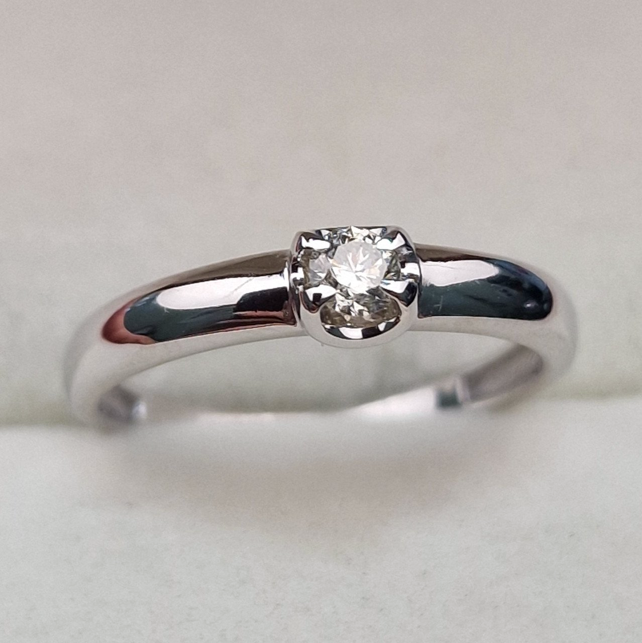 Кольцо Deimantas 104591421 16,5р 1,92гр 0,134ct. купить,NaN