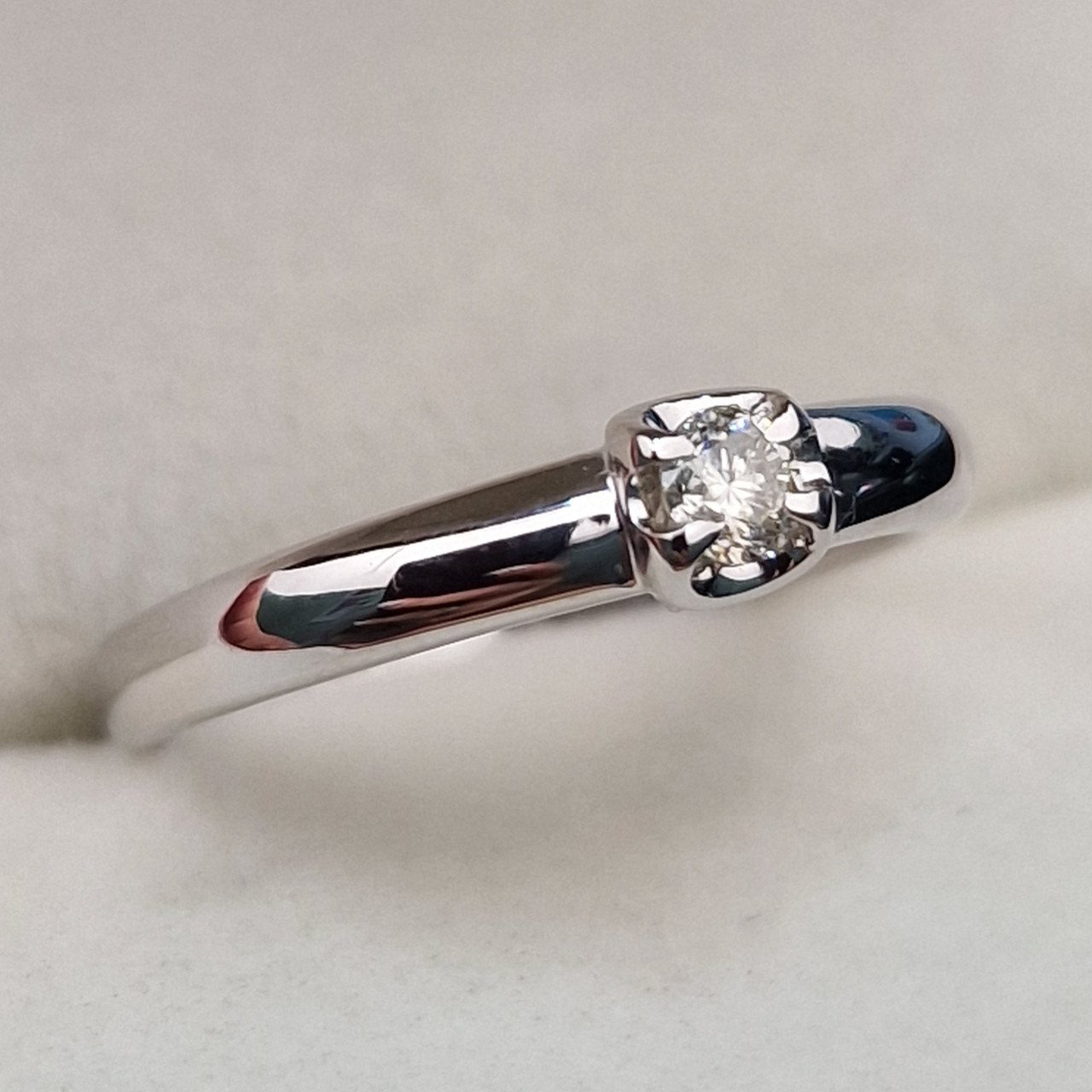 Кольцо Deimantas 104591421 16,5р 1,92гр 0,134ct. купить,NaN