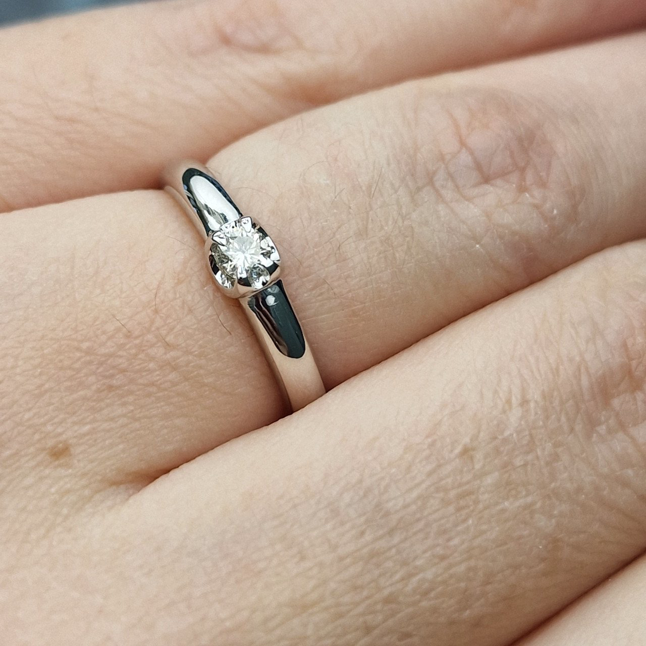 Кольцо Deimantas 104591421 16,5р 1,92гр 0,134ct. купить,NaN