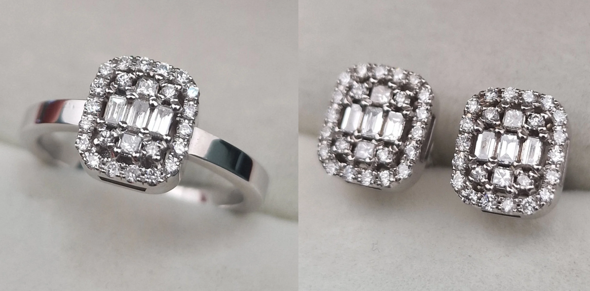 Комплект Deimantas 104988777 0,25ct 0,51ct. купить,NaN