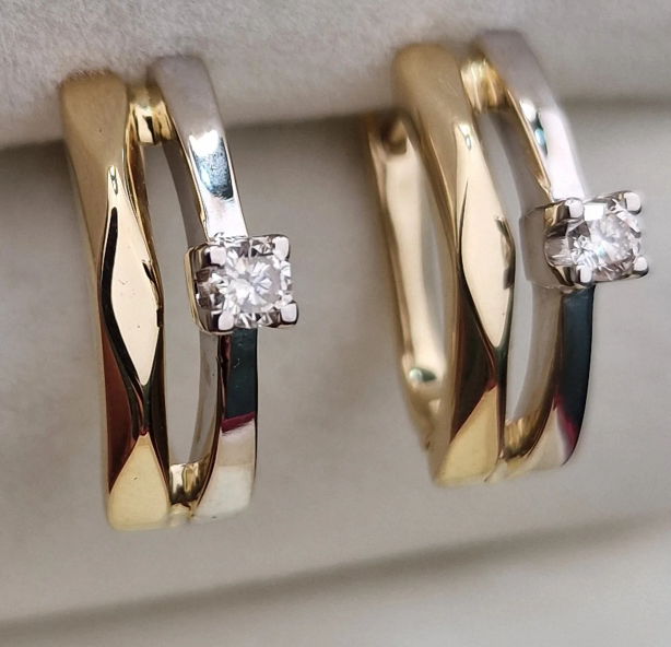 Комплект Deimantas 104599750 0,17ct 0,211ct. купить,NaN
