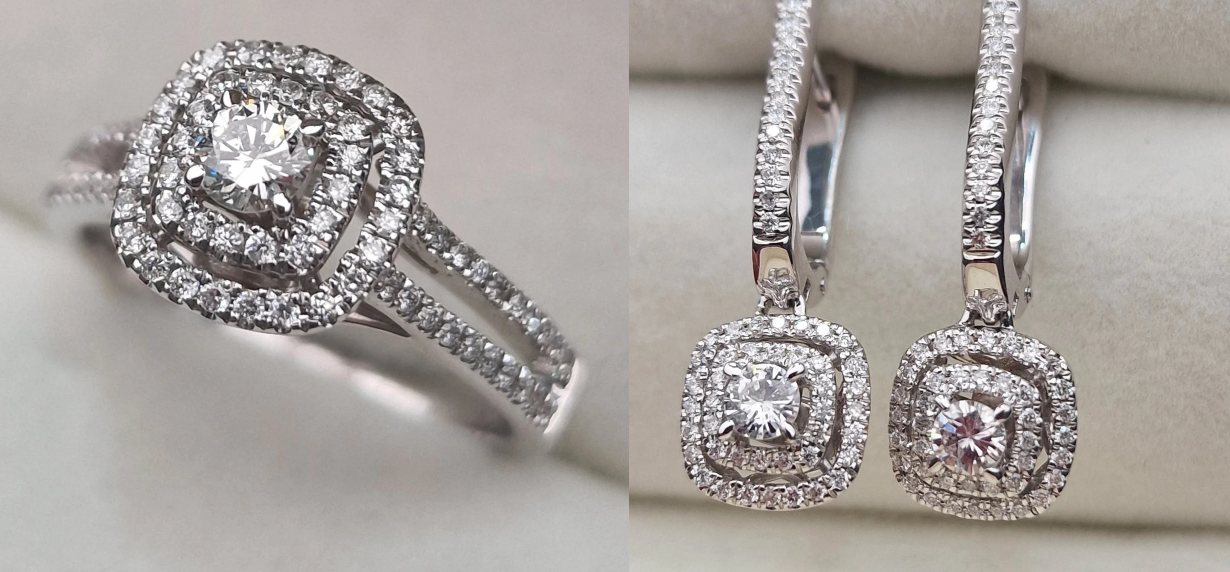 Комплект Deimantas 104989527 0,49ct 0,80ct. купить,NaN