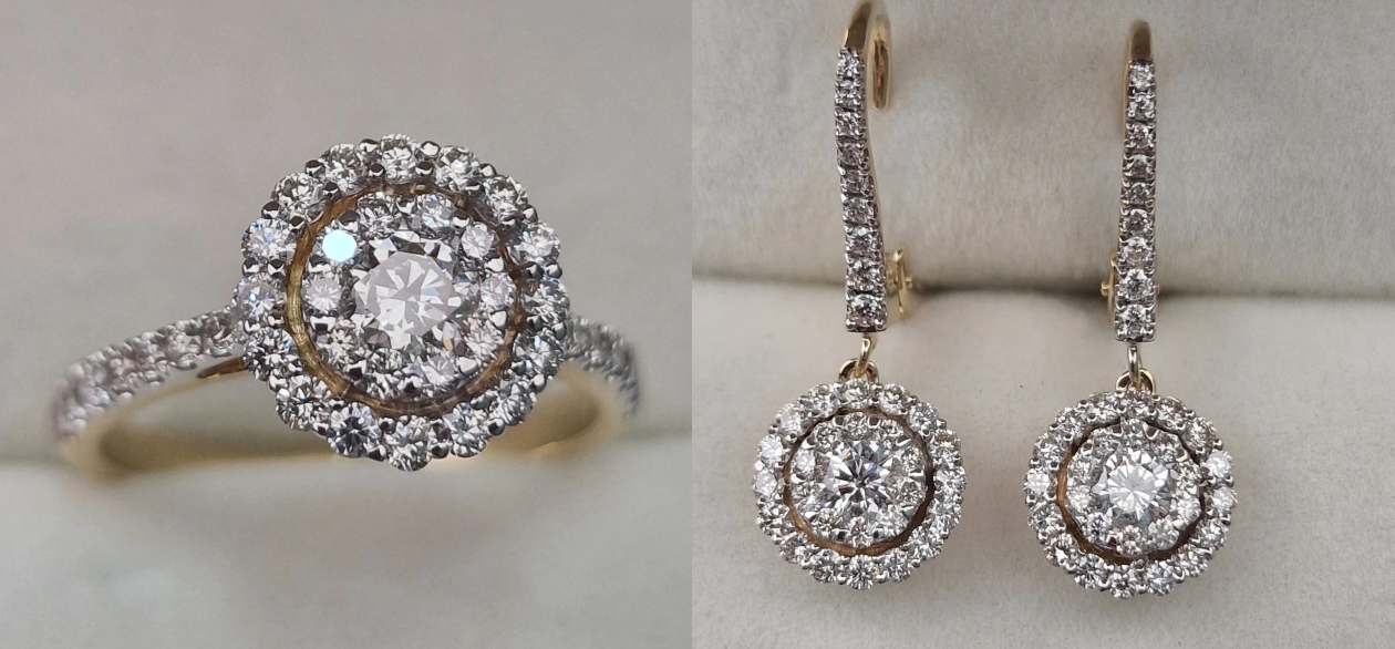Комплект Deimantas 104990343 0,87ct 1,5ct. купить,NaN