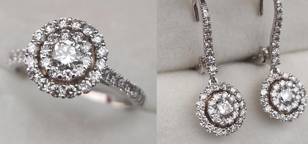 Комплект Deimantas 104990311 0,87ct 1,5ct. купить,NaN