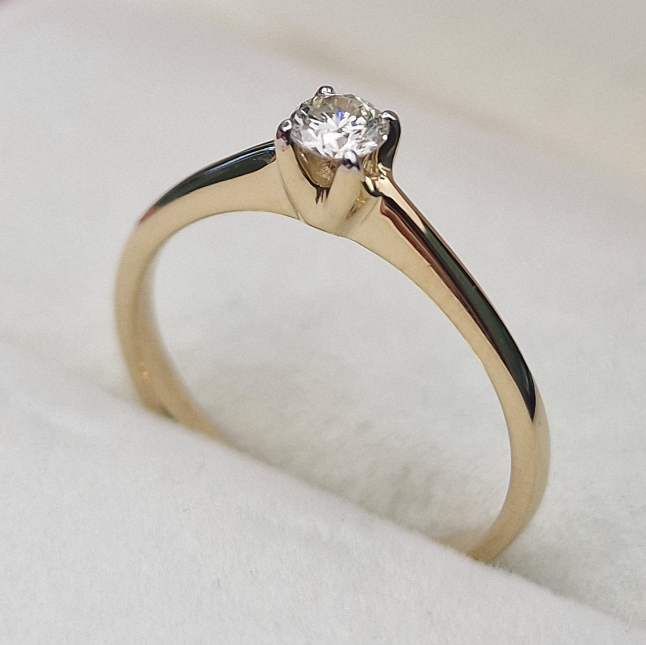 Кольцо Deimantas 104622640 16р 1,62гр 0,17ct. купить,NaN