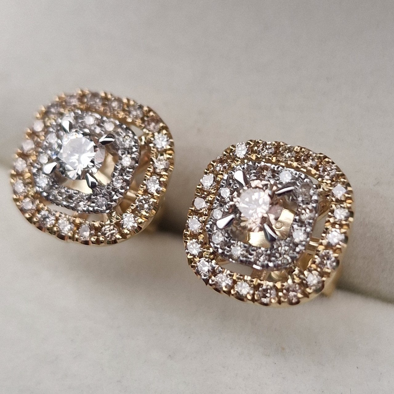 Серьги Deimantas 105021628 3,78гр 0,88ct. купить,NaN