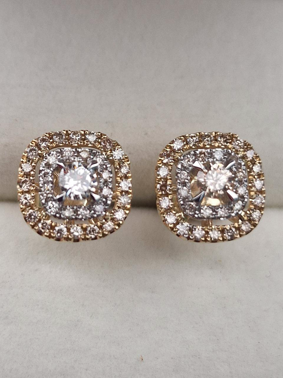 Серьги Deimantas 105021628 3,78гр 0,88ct. купить,NaN
