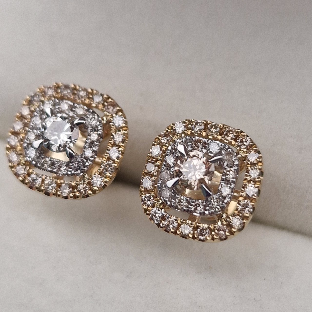 Серьги Deimantas 105021628 3,78гр 0,88ct. купить,NaN
